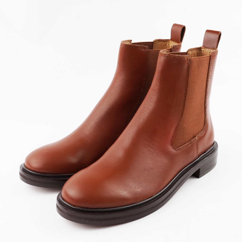 MADEWELL Size 6 The Benning Chelsea Boot in Warm Cinnamon - Picture 7 of 13